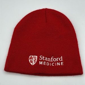 Stanford Medicine Red Beanie